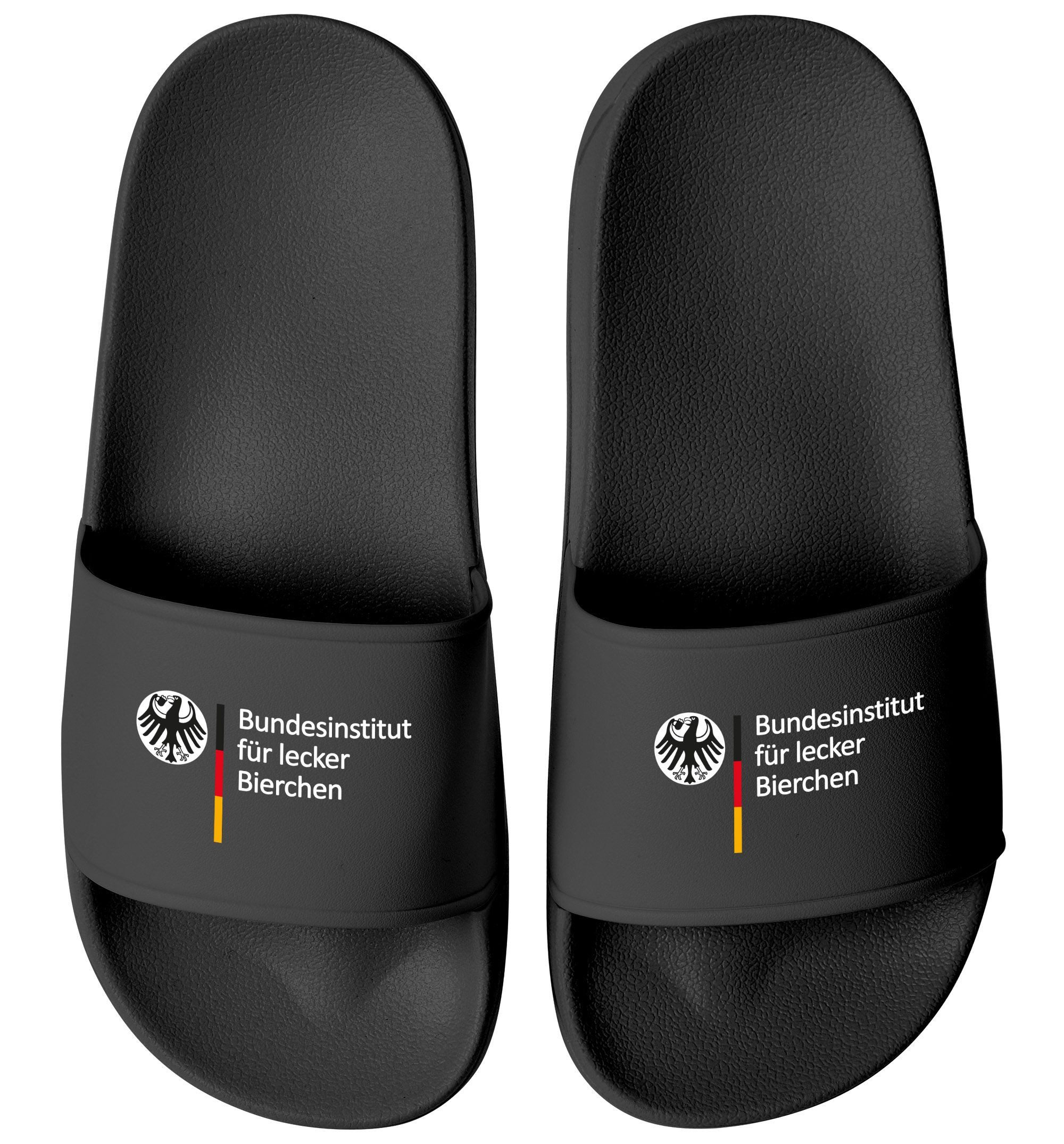 MoonWorks Badeschlappen Badelatschen Unisex mit Aufdruck günstig online kaufen