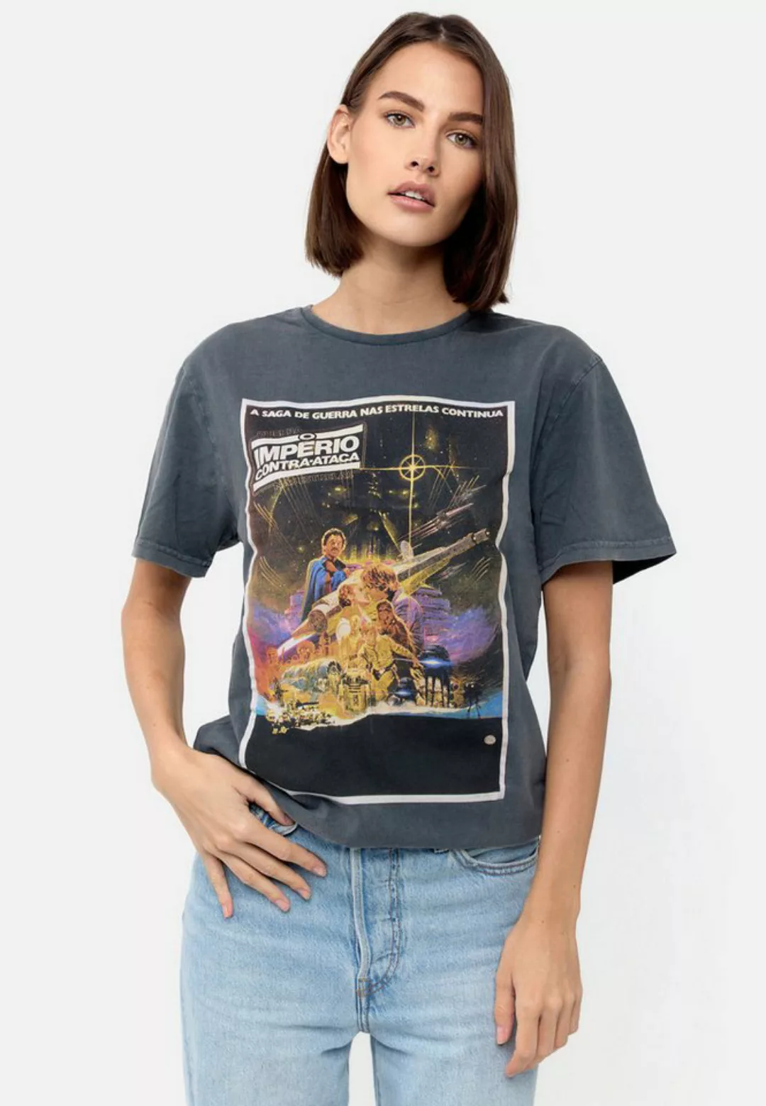 Recovered T-Shirt Star Wars International Poster GOTS zertifizierte Bio-Bau günstig online kaufen