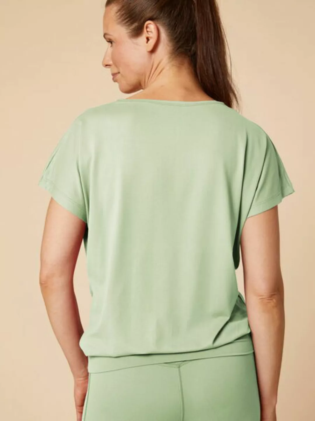 Gemütliches Yoga-shirt "Kuschel-indrani" Aus Biobaumwolle günstig online kaufen