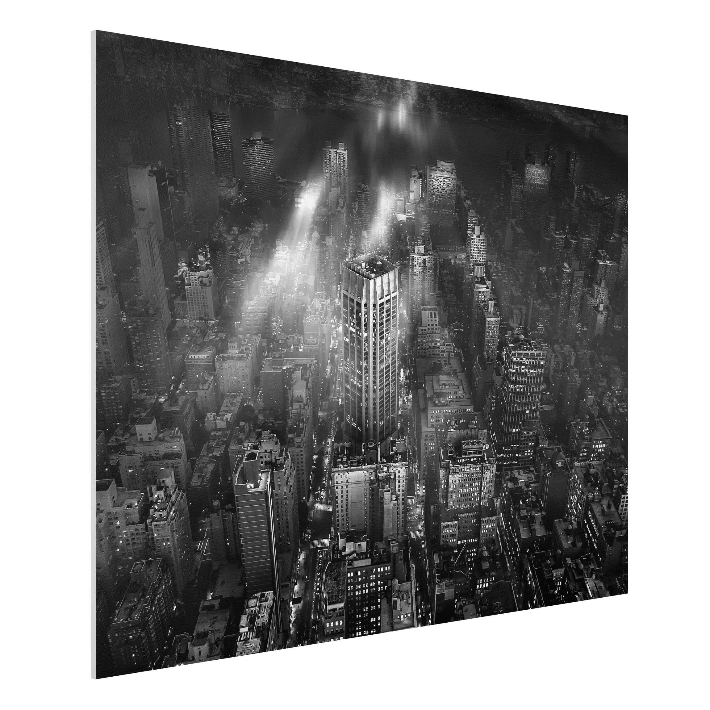 Forexbild Architektur & Skyline - Querformat Sonnenlicht über New York City günstig online kaufen