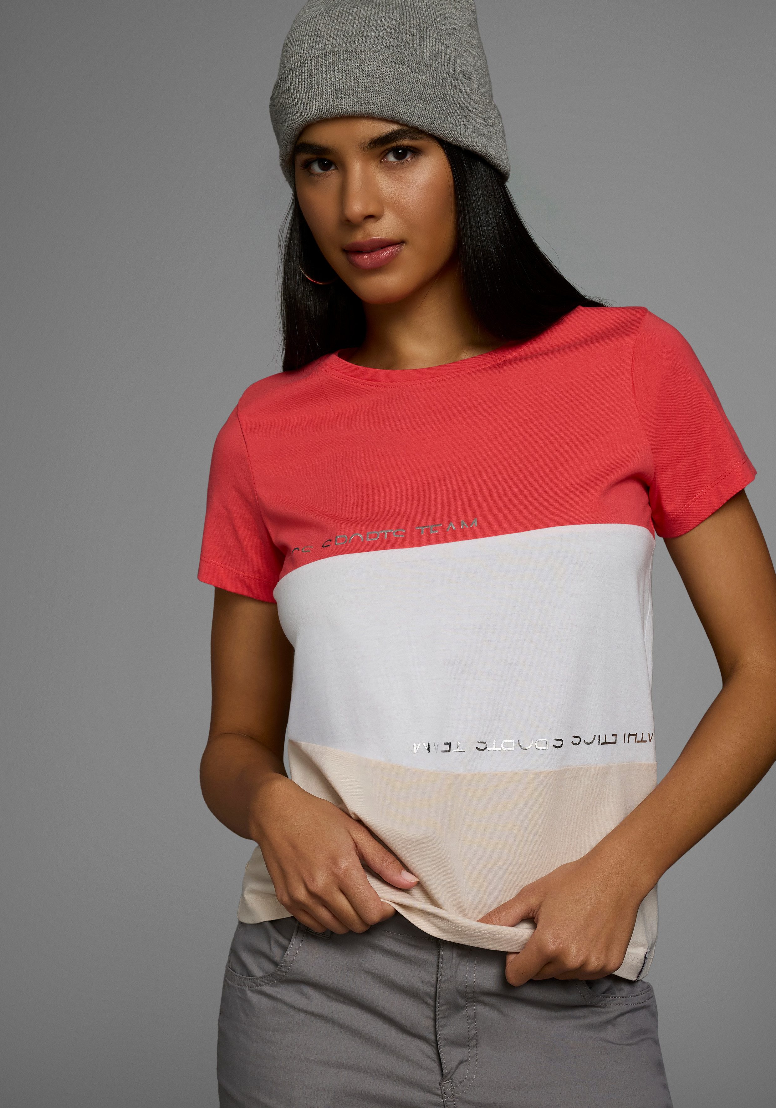 KangaROOS T-Shirt im Colorblock-Design günstig online kaufen