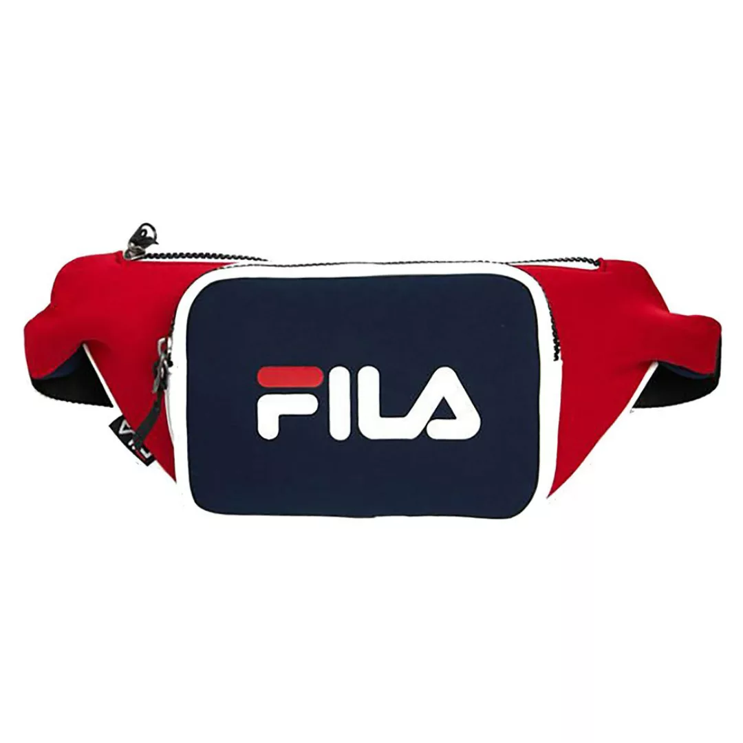 Fila Logo Hüfttasche One Size Black Iris Red günstig online kaufen