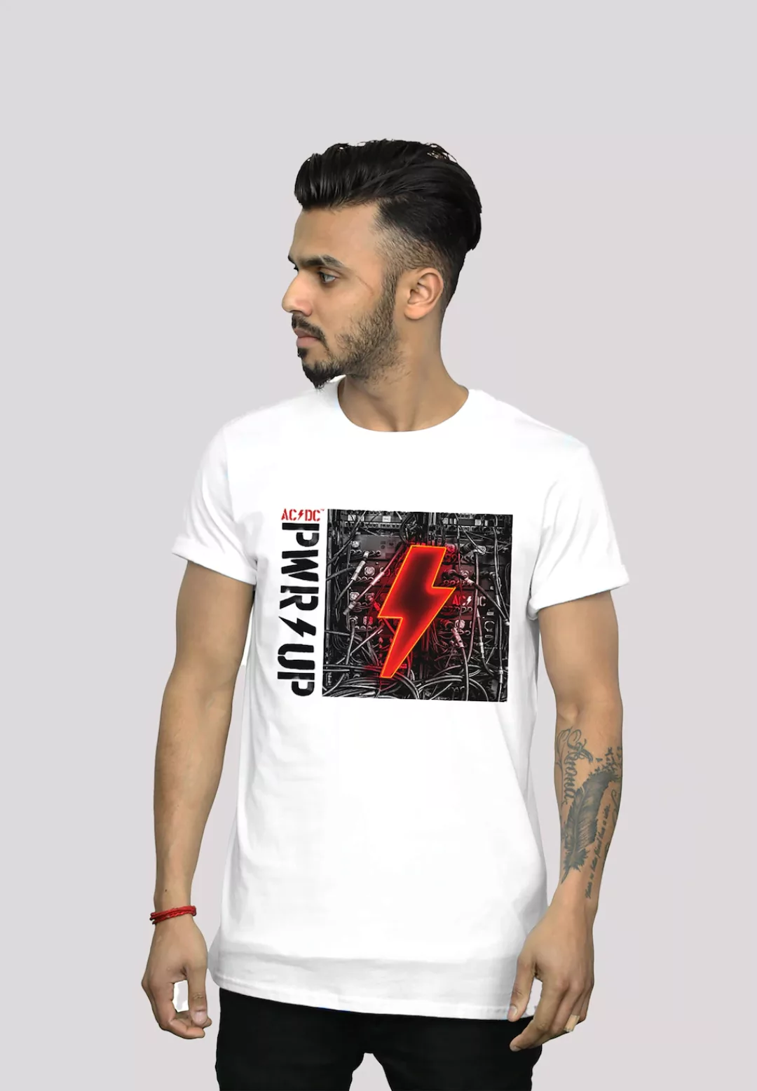 F4NT4STIC T-Shirt "ACDC PWRUP Album für Kinder & Herren", Print günstig online kaufen