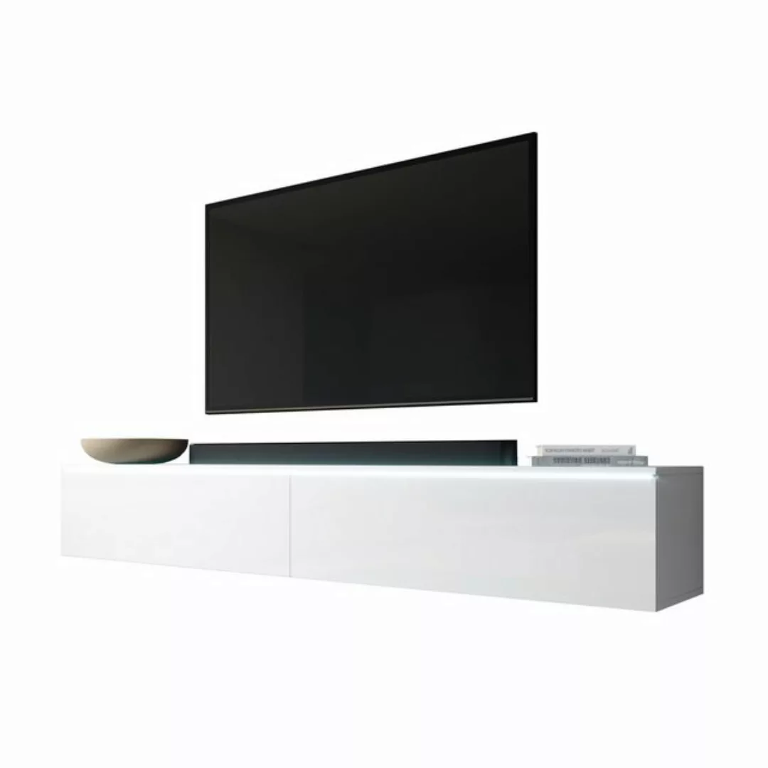 Furnix TV-Schrank BARGO Lowboard 180 cm modernes Design ohne LED Wahl 3 Far günstig online kaufen