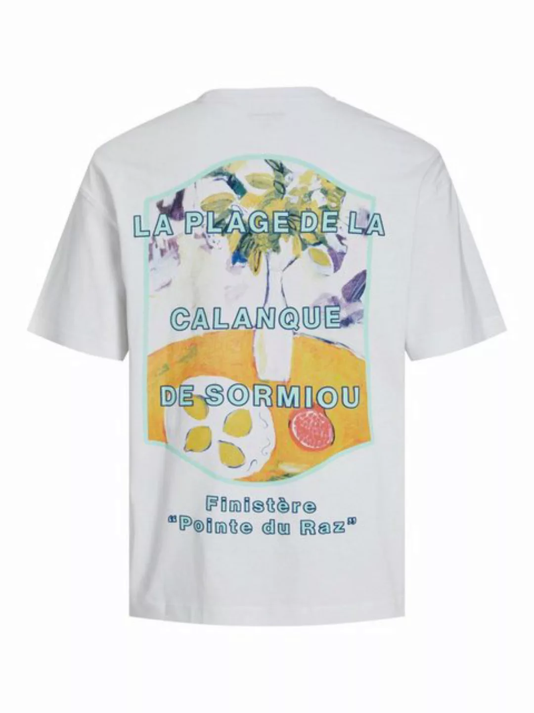 Jack & Jones T-Shirt JORVALENCIA BACK TEE SS CREW NECK günstig online kaufen