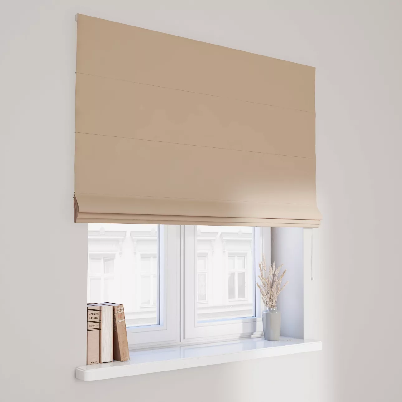 Dekoria Raffrollo Capri, beige, 110 x 150 cm günstig online kaufen