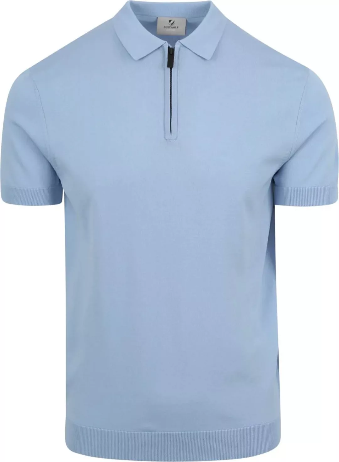 Suitable Cool Dry Knit Poloshirt Hellblau - Größe XXL günstig online kaufen