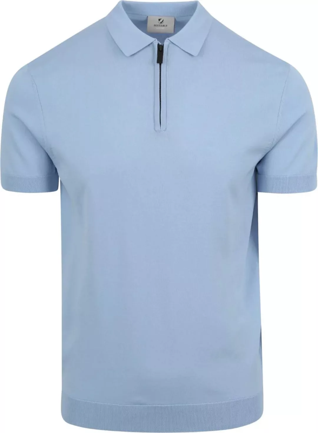 Suitable Cool Dry Knit Poloshirt Hellblau - Größe XL günstig online kaufen