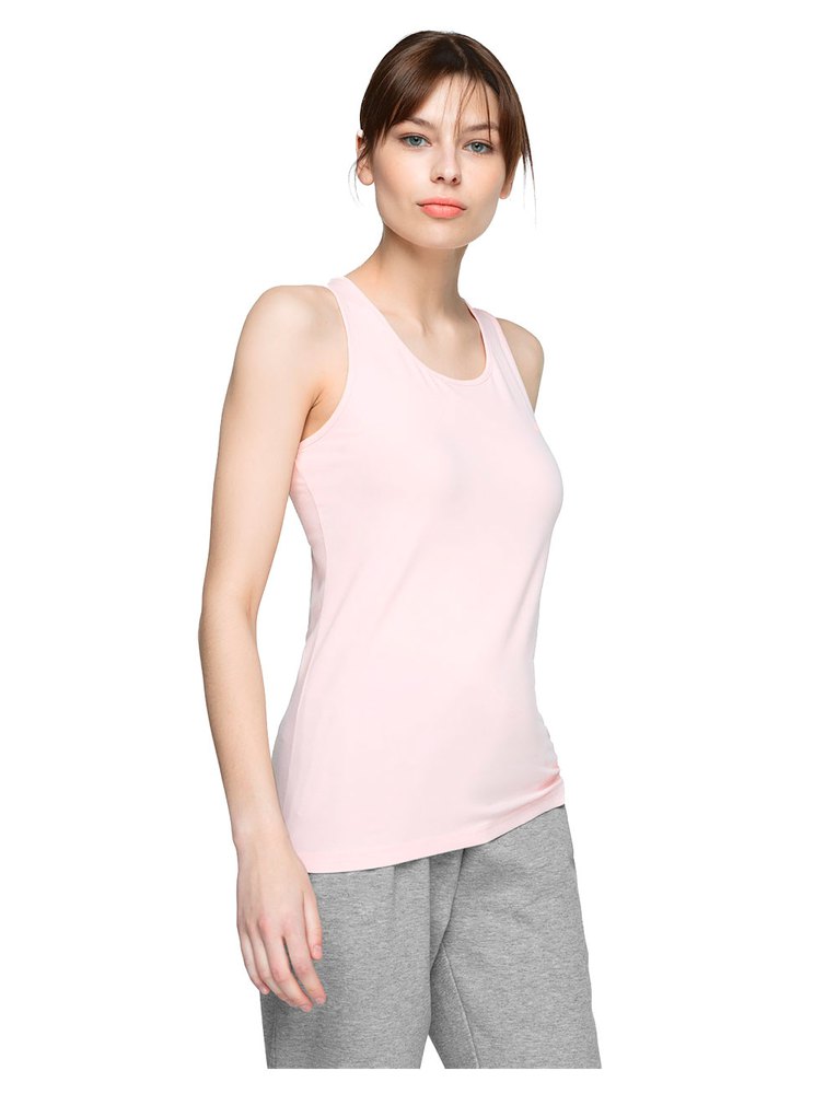 4f Ärmelloses T-shirt L Light Pink günstig online kaufen