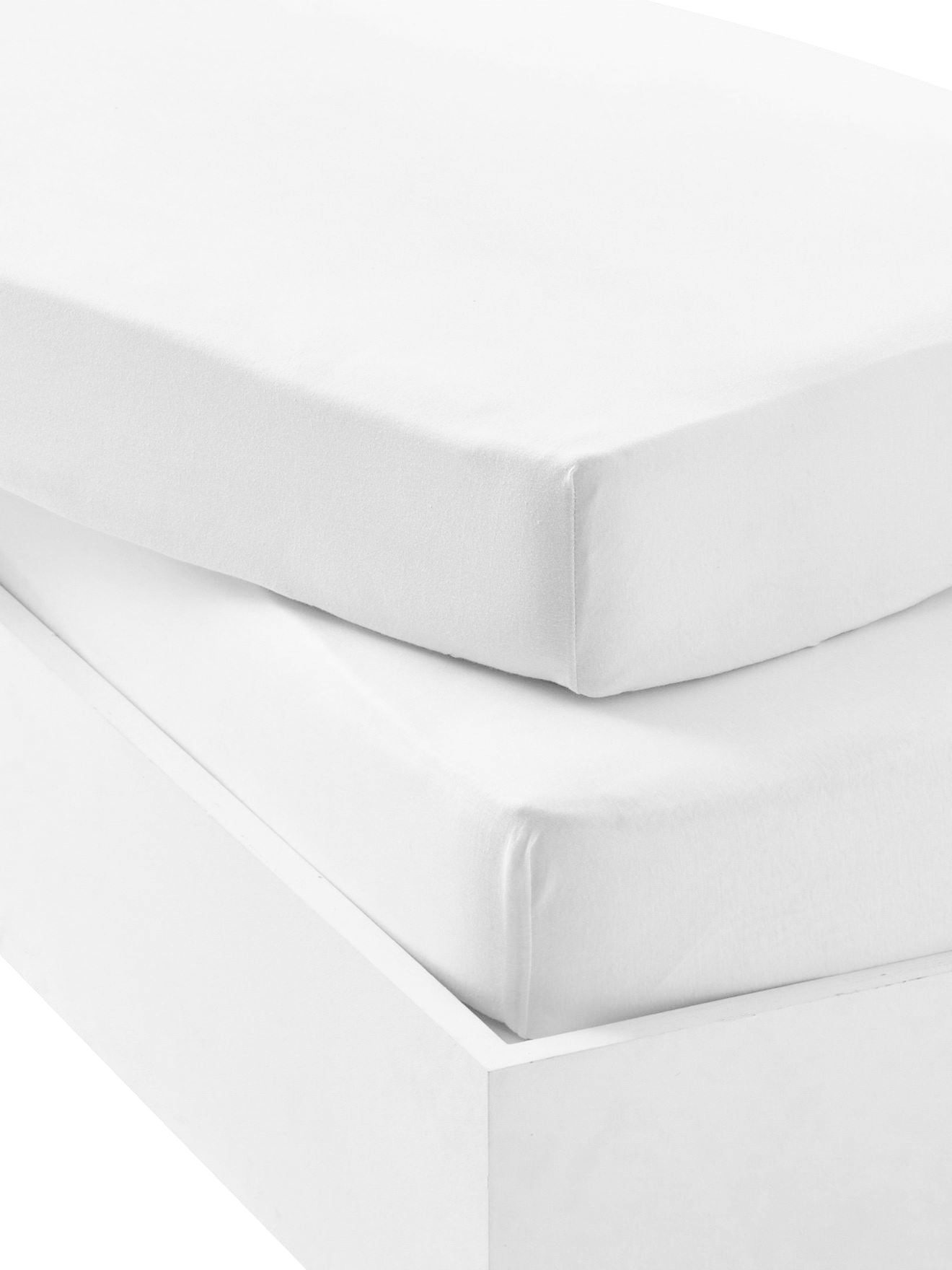 vertbaudet Spannbettlaken 2er-Pack Baby Spannbettlaken, Jersey günstig online kaufen