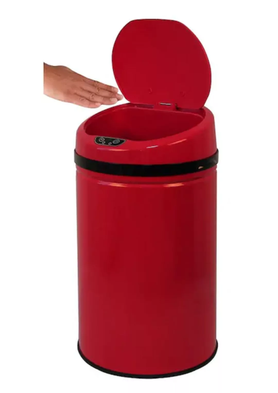 ECHTWERK Mülleimer »INOX RED«, 1 Behälter günstig online kaufen