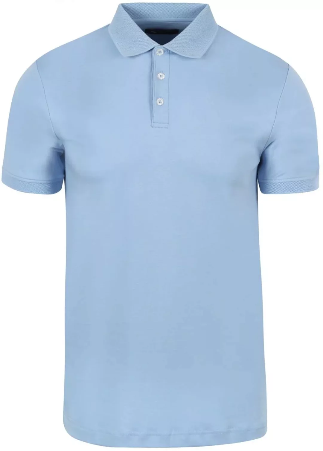 Suitable Liquid Poloshirt Hellblau - Größe L günstig online kaufen