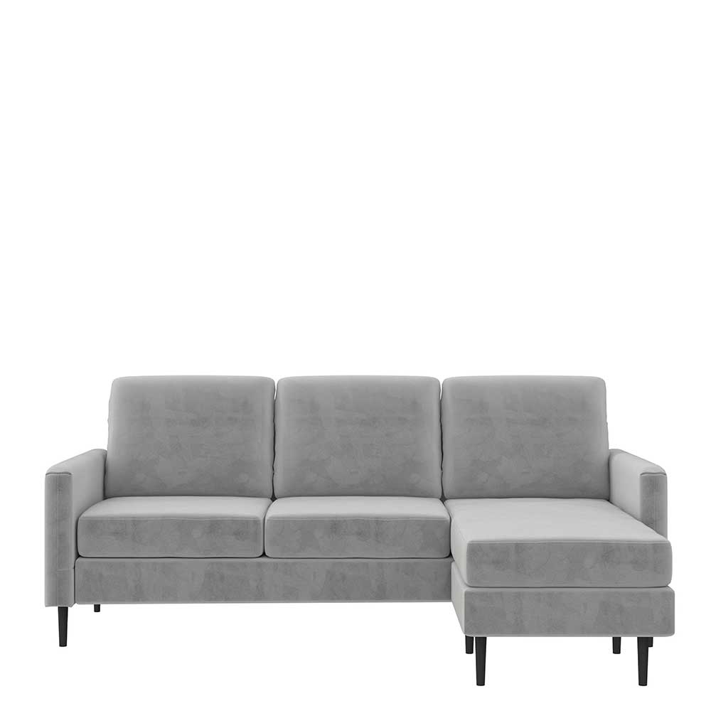 Wohnzimmer Sofa in modernem Design Lichtgrau günstig online kaufen