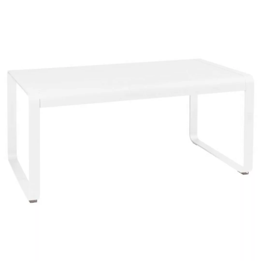 Bellevie halbhoher Lounge-Tisch Baumwollweiß 140 x 80 cm günstig online kaufen