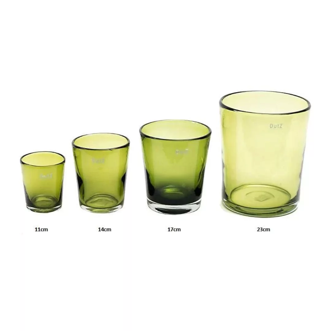 Blumetopf/-vase CONIC, Olive Colori günstig online kaufen