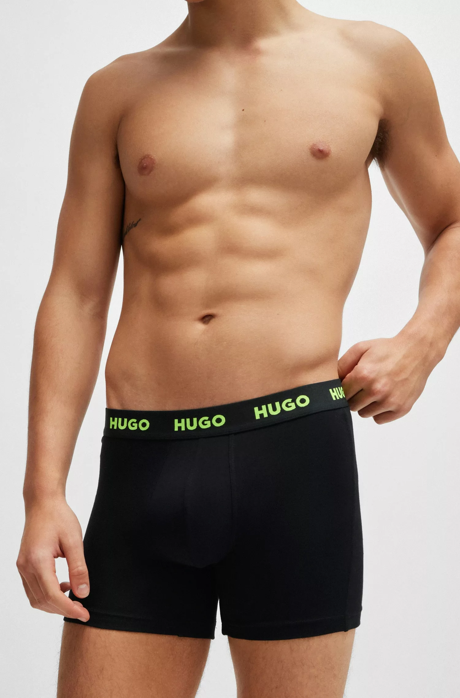 HUGO Underwear Boxer "BOXERBR TRIPLET PACK", (Packung, 3 St., 3er Pack), mi günstig online kaufen