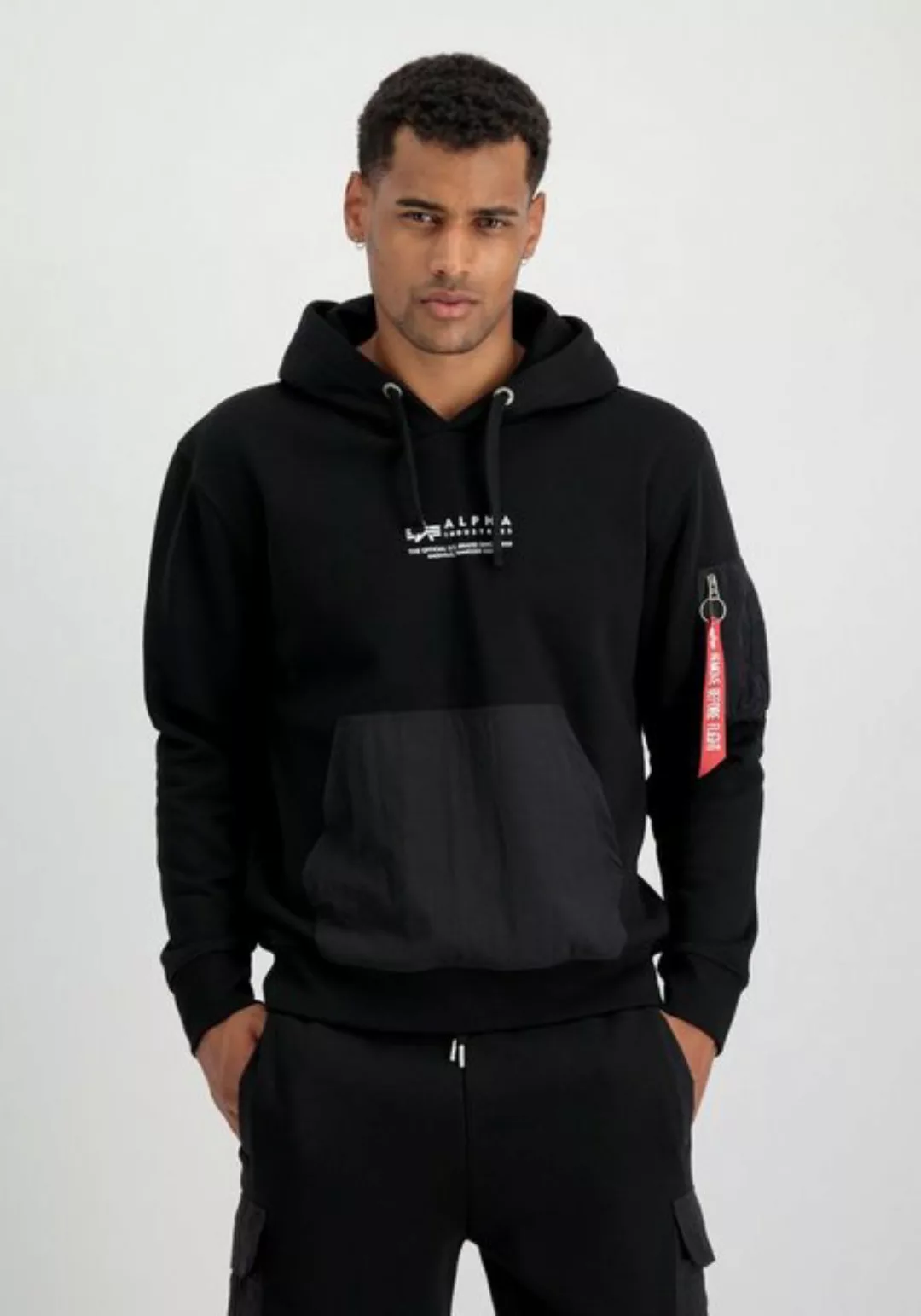 Alpha Industries Hoodie "Alpha Industries Men - Hoodies Nylon Pocket Hoodie günstig online kaufen