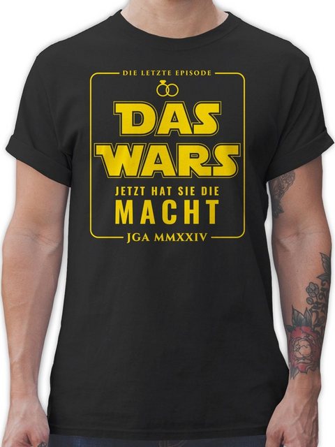 Shirtracer T-Shirt JGA 2024 Das Wars Jetzt hat sie die Macht JGA Männer günstig online kaufen