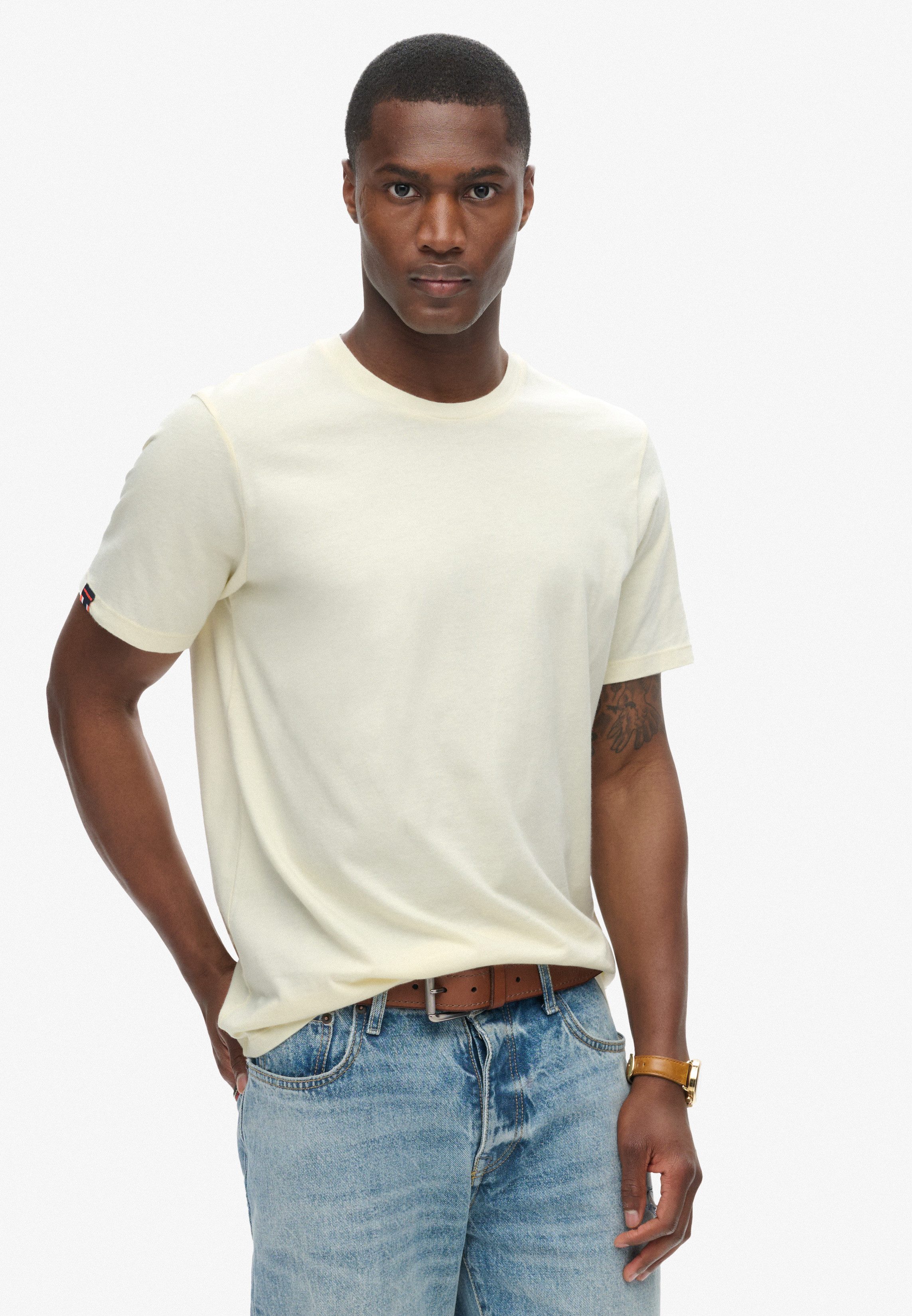 Superdry Rundhalsshirt "CLASSIC ESSENTIAL TEE" günstig online kaufen