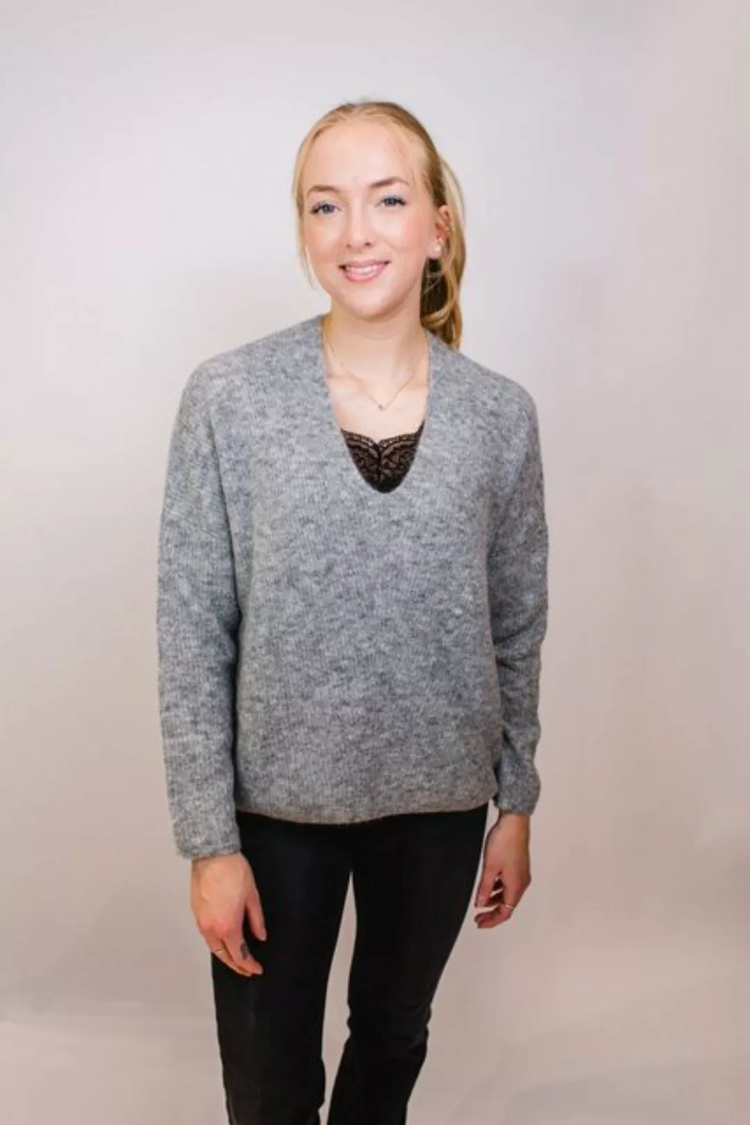 Mos Mosh Strickpullover Pullover THORA mit Alpaka günstig online kaufen