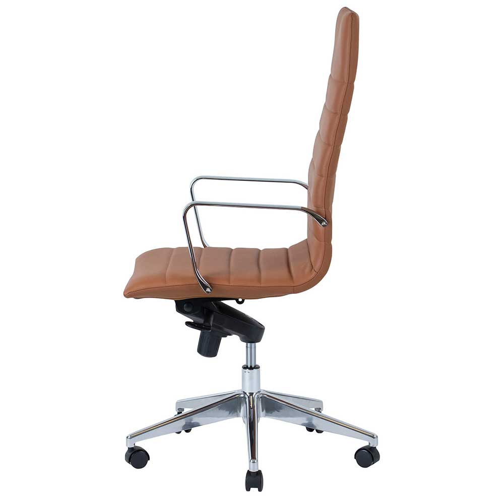 Bürodrehstuhl mit hoher Rückenehne höhenverstellbarem Sitz günstig online kaufen