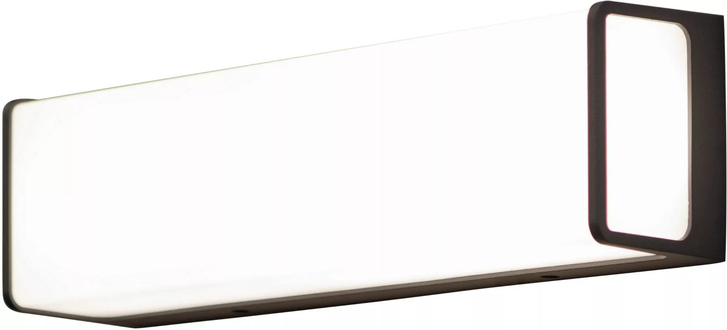 LED-Außenwandleuchte Doblo, Rechteck, 35cm, 4.000K günstig online kaufen