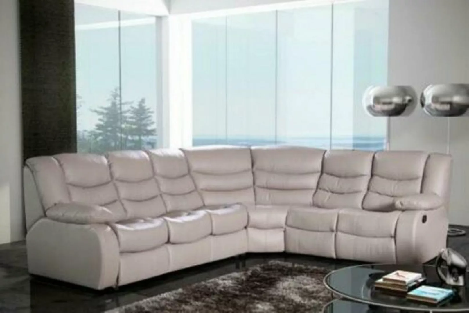 JVmoebel Ecksofa, Ecksofa Wohnlandschaft Polster Eck Sofa Couch Sitz Modern günstig online kaufen