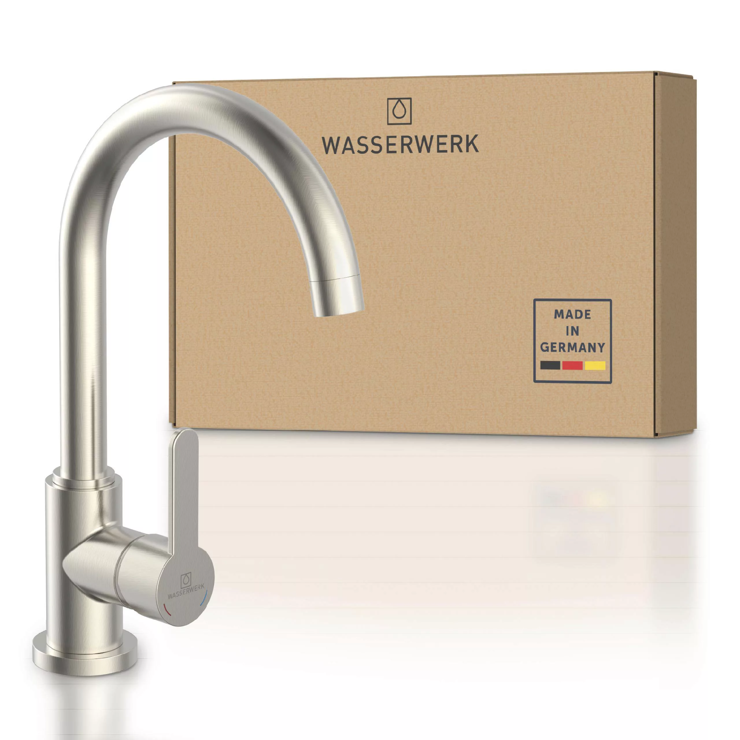 WASSERWERK Spültischarmatur »WK 5, Wasserhahn, Küche, Einhebelmischer«, 360 günstig online kaufen