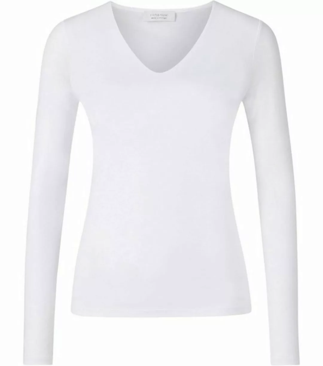 Rich & Royal Langarmshirt, mit femininen V-Neck günstig online kaufen