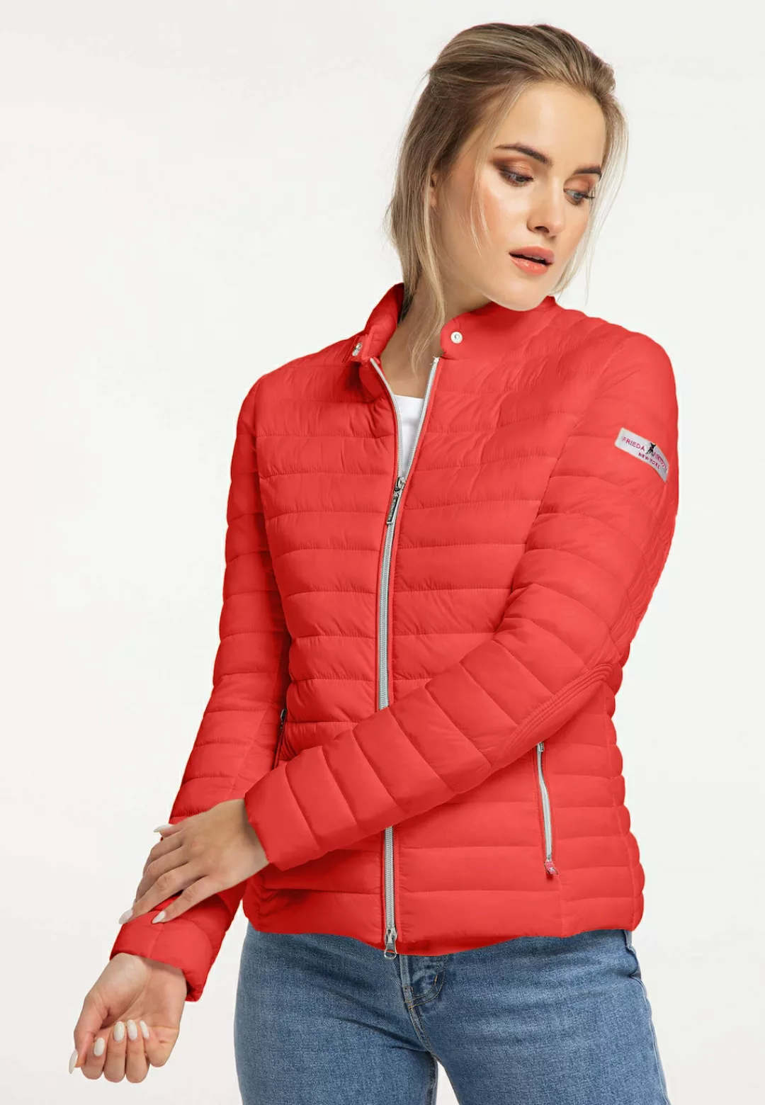 Frieda & Freddies Steppjacke "Fake Down Jacket / Judy", mit Reißverschluss günstig online kaufen