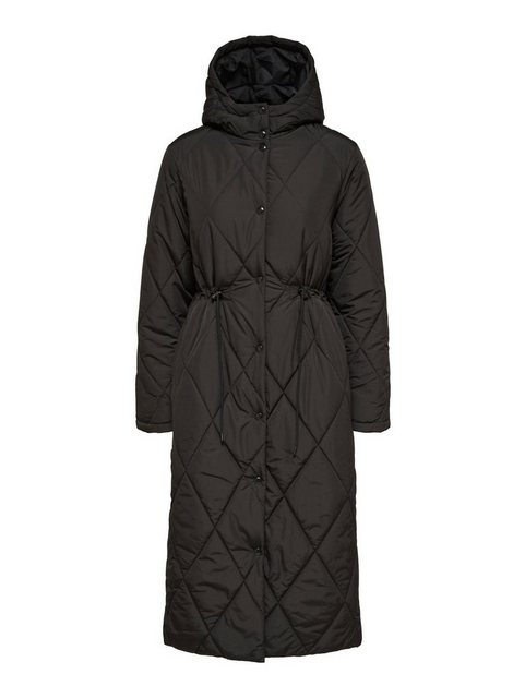 SELECTED FEMME Langmantel Longline Steppjacke Wattierter Mantel mit Kapuze günstig online kaufen