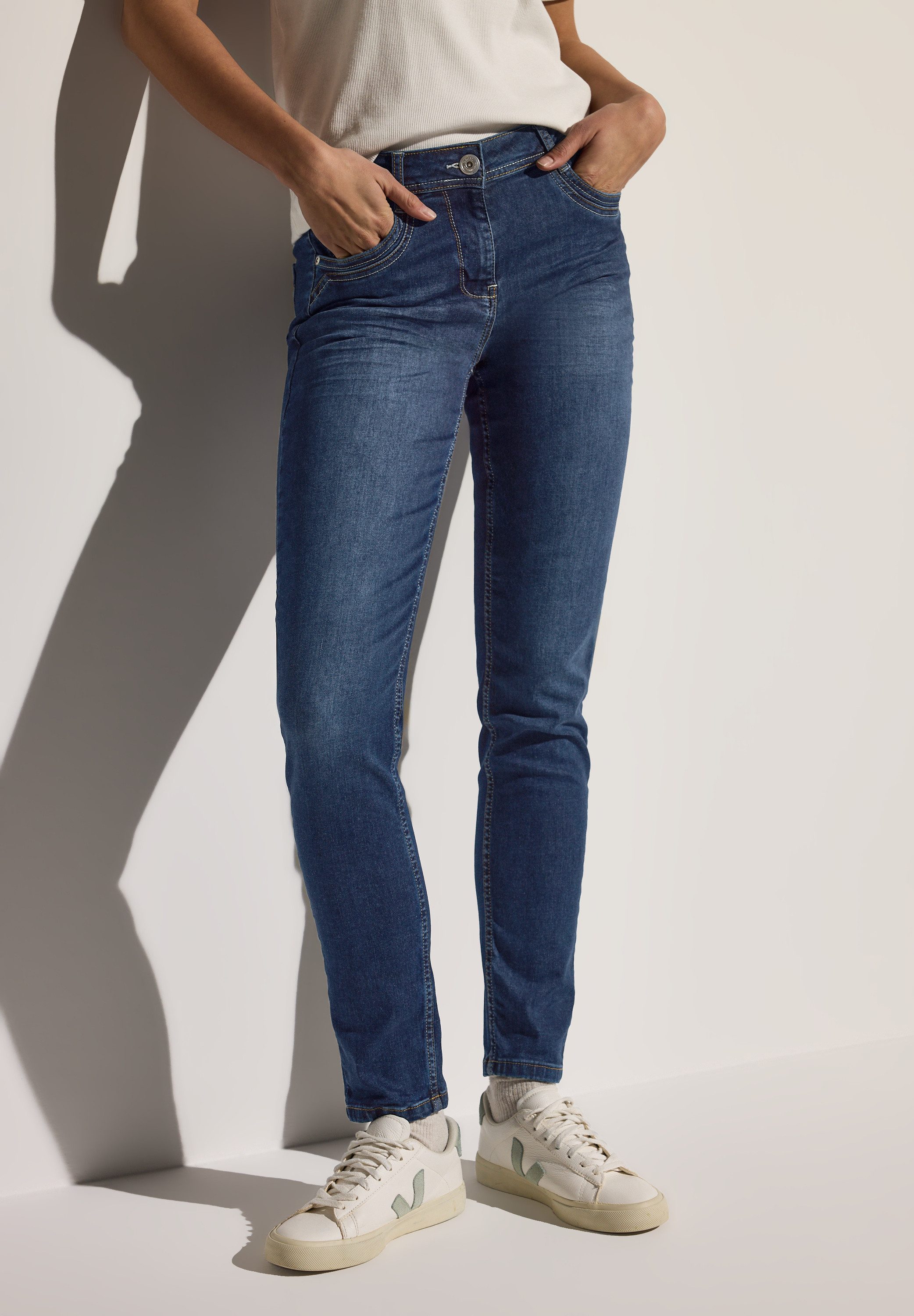 CECIL Slim-fit-Jeans Style Toronto im Five-Pocket günstig online kaufen