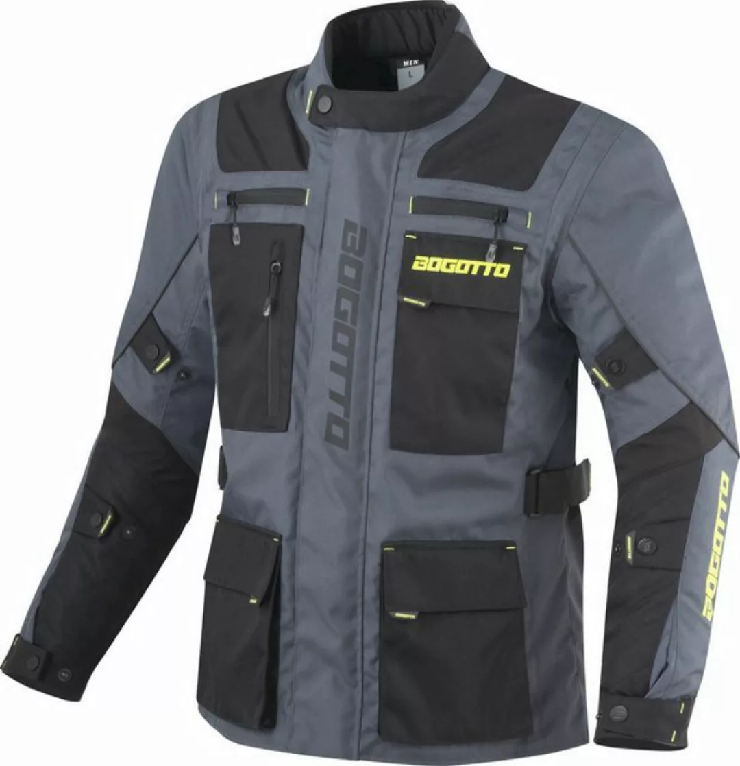 Bogotto Motorradjacke Covelo wasserdichte Motorrad Textiljacke günstig online kaufen