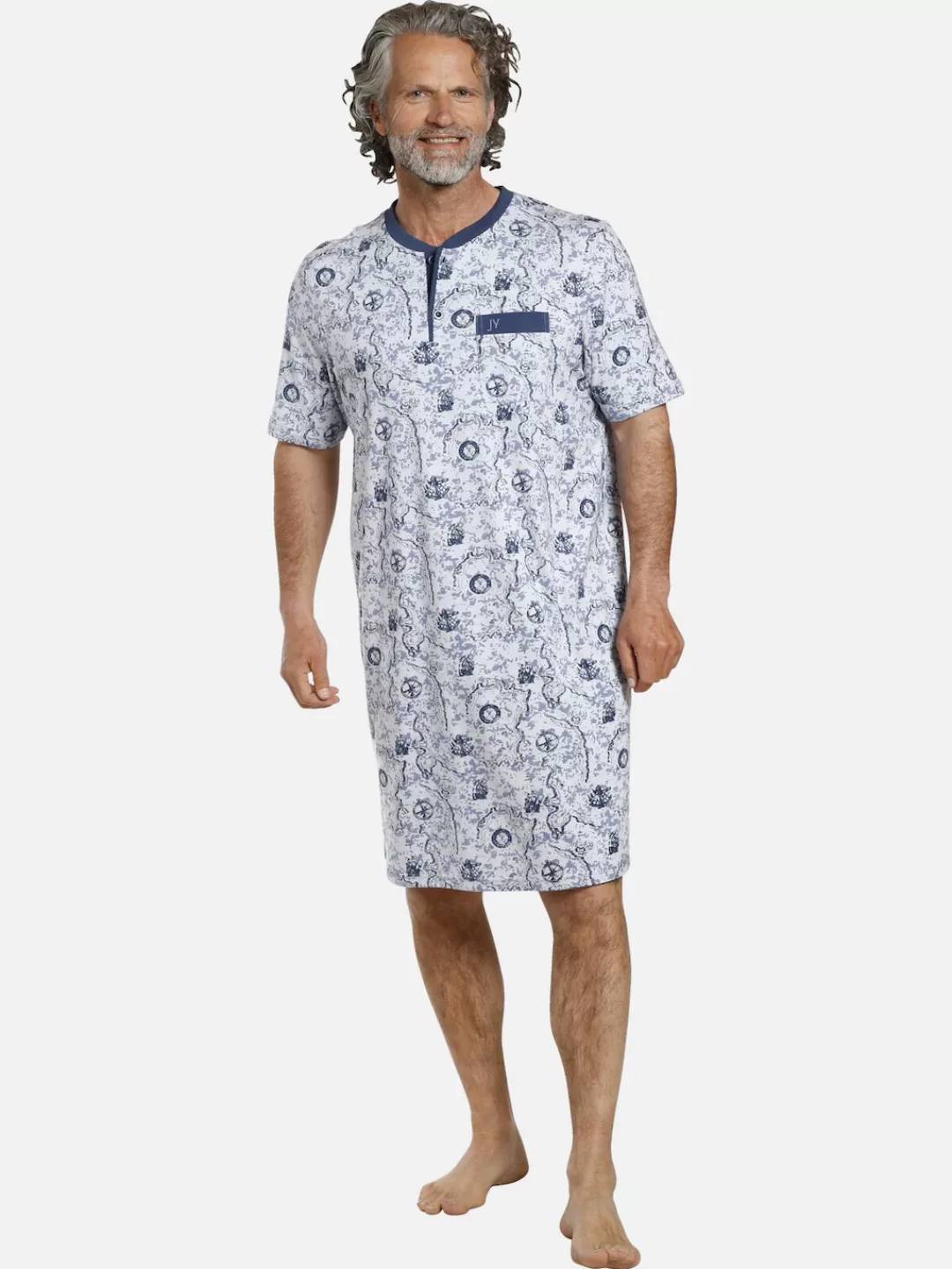 Jan Vanderstorm Pyjama "Nachthemd UNNI" günstig online kaufen