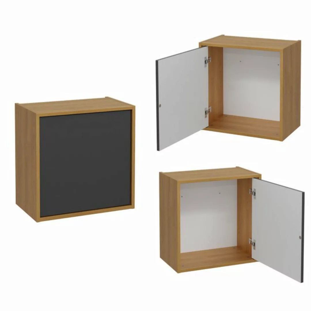 Lomadox Hochschrank ELICE-145 Badschrank Badkommode Midischrank Hängeschran günstig online kaufen