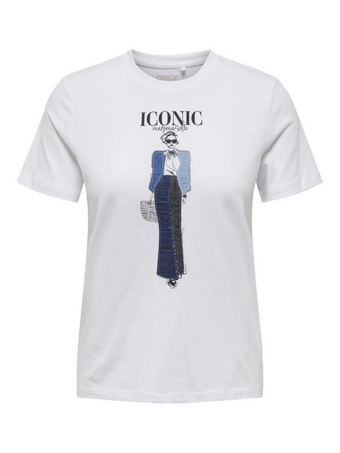 ONLY T-Shirt Emma Life Iconic (1-tlg) günstig online kaufen