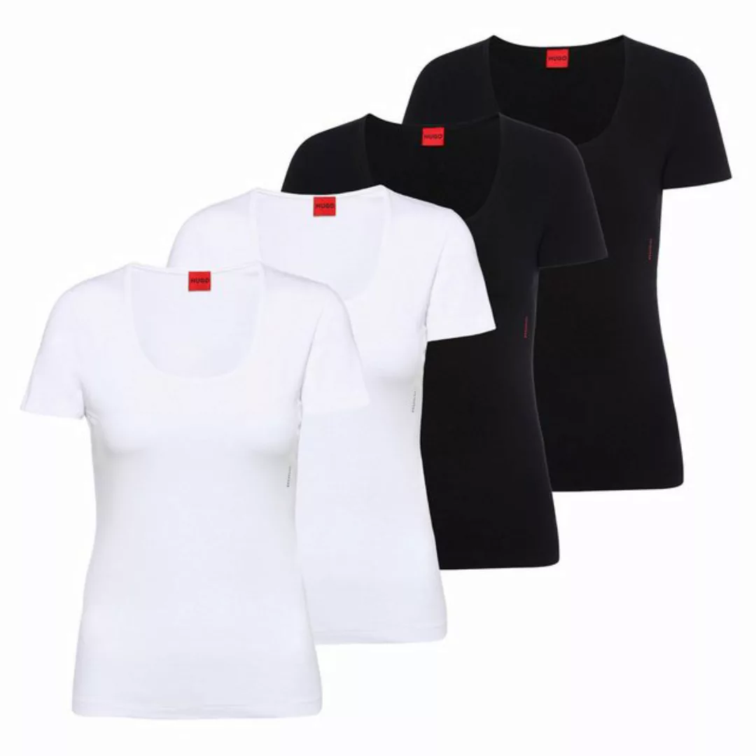 HUGO T-Shirt "T-Shirt T-Shirt RN 4er Pack" günstig online kaufen