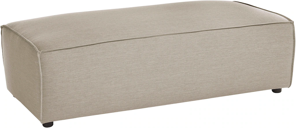 Home affaire Hocker "NEU: SHERWOOD XXL, Polsterhocker, Cord, Webstoff", rec günstig online kaufen