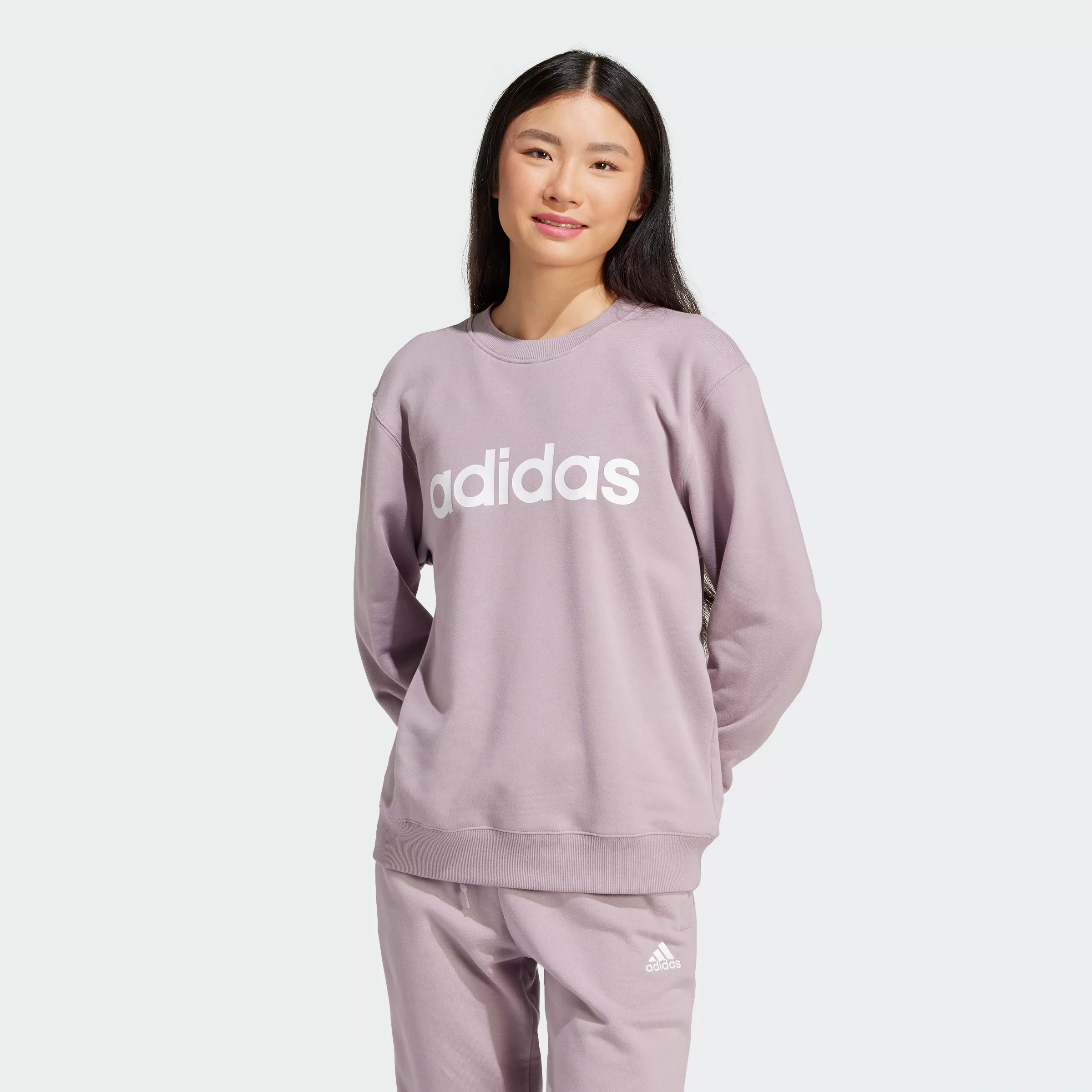 adidas Sportswear Sweatshirt "ESSENTIALS LINEAR FRENCH TERRY" günstig online kaufen