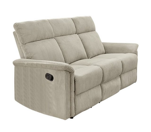 luma-home 3-Sitzer 15506, Sofa mit halbautomatischer Relaxfunktion 180 cm b günstig online kaufen