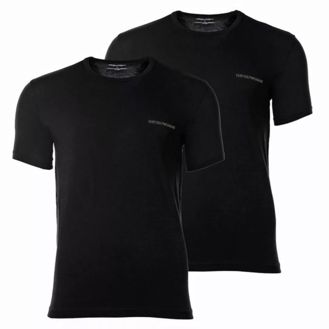 Emporio Armani  Pyjamas/ Nachthemden 2er-Pack Lounge-T-Shirts günstig online kaufen