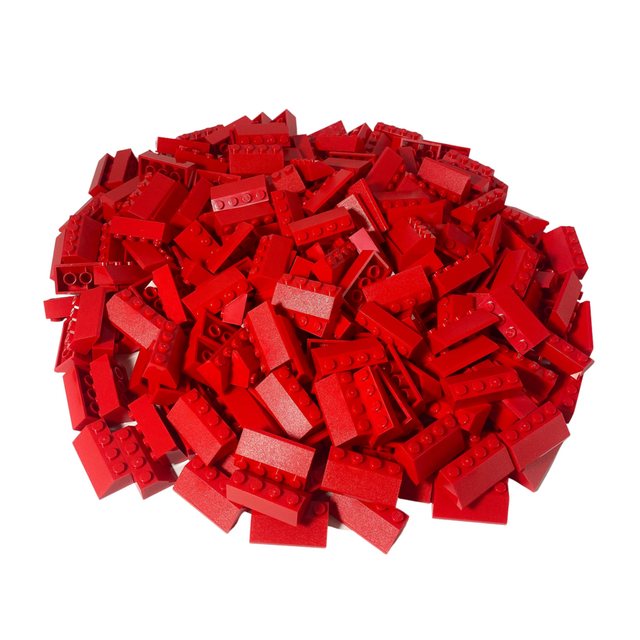 LEGO® Spielbausteine LEGO® 2x4 Dachsteine Dach Rot für Dach - 3037 NEU! Men günstig online kaufen