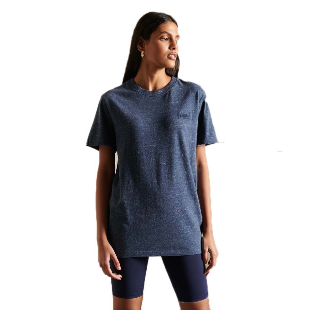 Superdry Loose Fit Vintage Logo Embroidered Kurzarm T-shirt M Deep Blue Hea günstig online kaufen