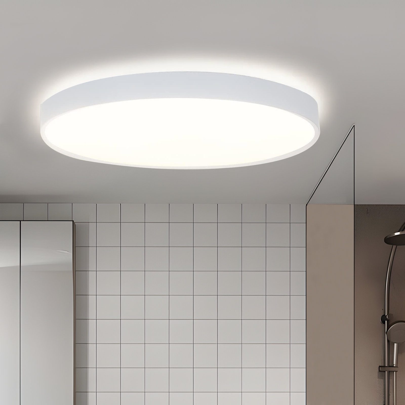 Nettlife LED Panel Badezimmer Deckenleuchte Weiß günstig online kaufen