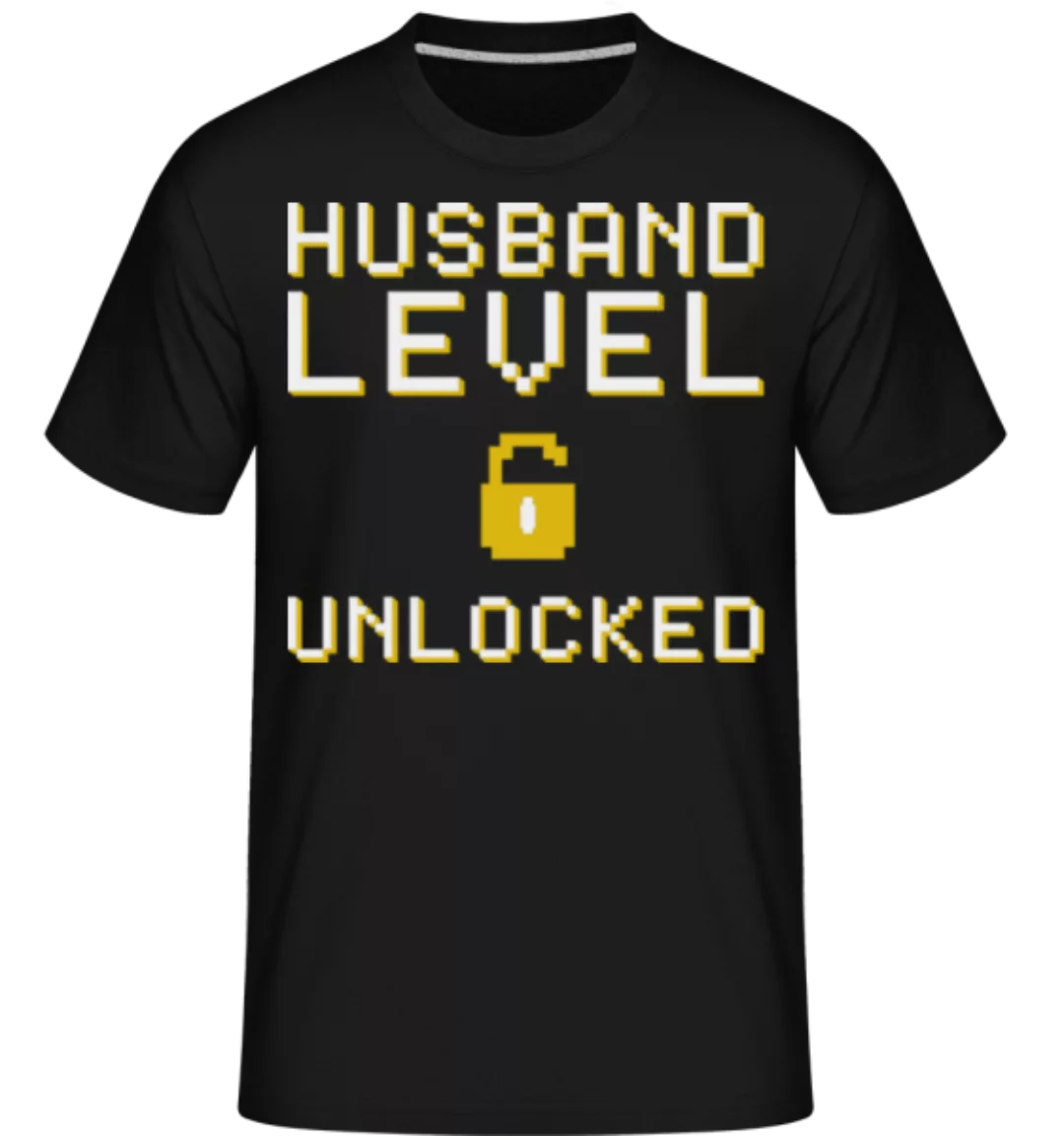 Husband Level Unlocked · Shirtinator Männer T-Shirt günstig online kaufen