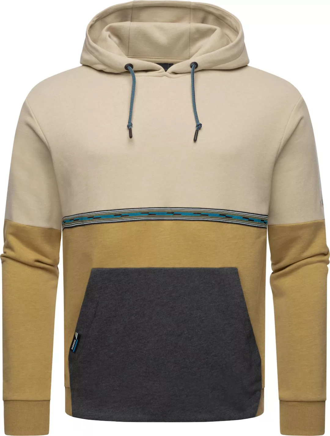 Ragwear Hoodie "Blocky Hoody", Sportlicher Herren Kapuzenpullover mit Block günstig online kaufen