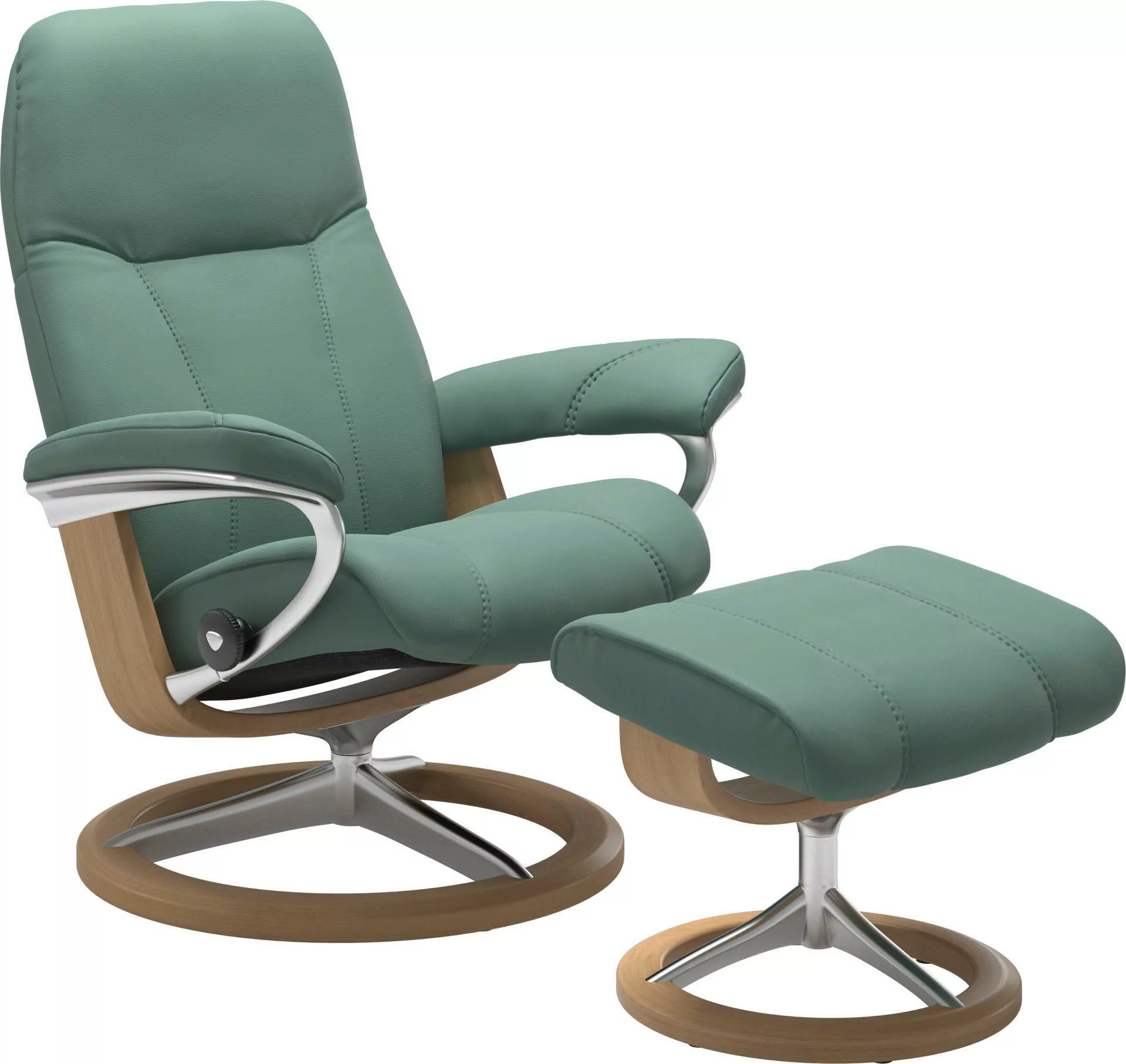 Stressless® Relaxsessel »Consul«, (Set, Relaxsessel mit Hocker), mit Hocker günstig online kaufen