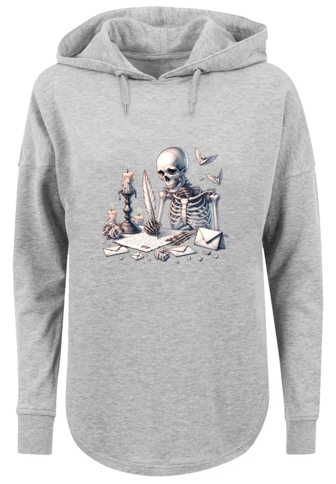 F4NT4STIC Kapuzenpullover "Skelett Liebesbrief Valentinstag", Premium Quali günstig online kaufen