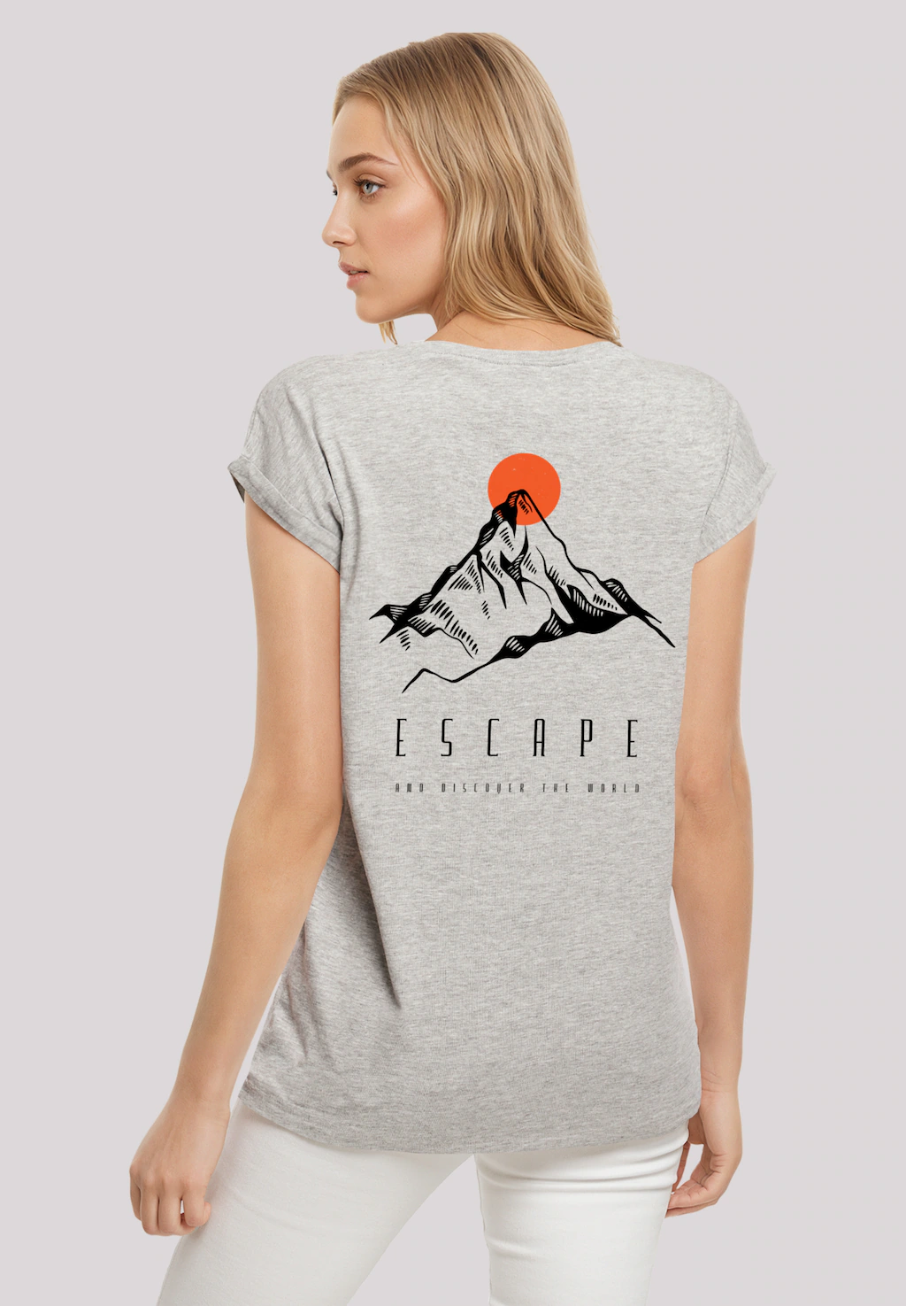 F4NT4STIC T-Shirt "Escape Discover the World Mountain", Premium Qualität, E günstig online kaufen