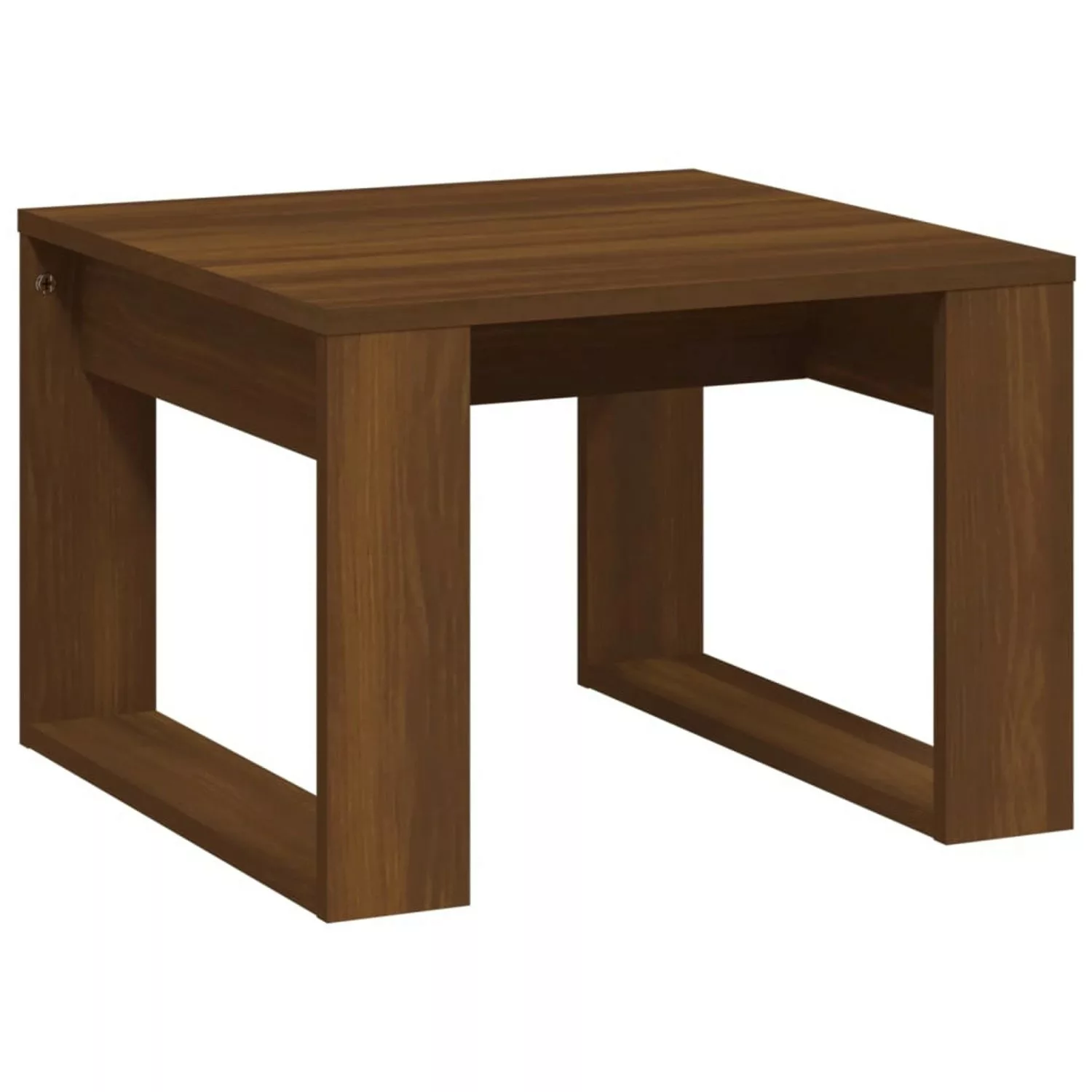 Vidaxl Beistelltisch Braun Eichen-optik 50x50x35 Cm Holzwerkstoff günstig online kaufen